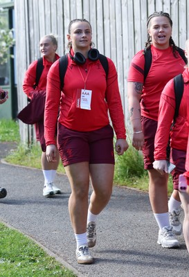 090526 - Ireland v Wales, 2026 Guinness Women’s 6 Nations - Branwen Metcalfe of Wales arrives at the stadium