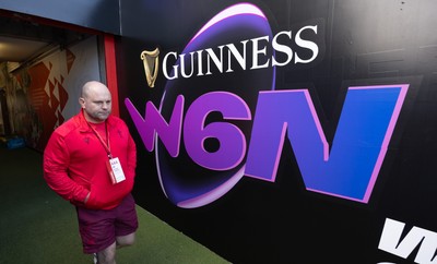 090526 - Ireland v Wales, 2026 Guinness Women’s 6 Nations - Sean Lynn, Wales Women head coach arrives at the stadium