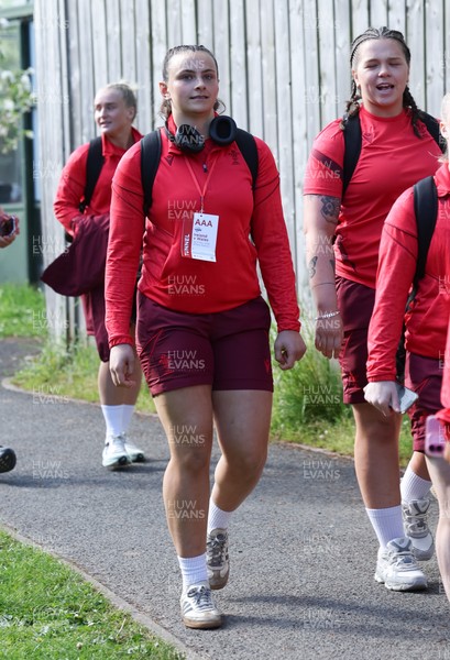 090526 - Ireland v Wales, 2026 Guinness Women’s 6 Nations - Branwen Metcalfe of Wales arrives at the stadium
