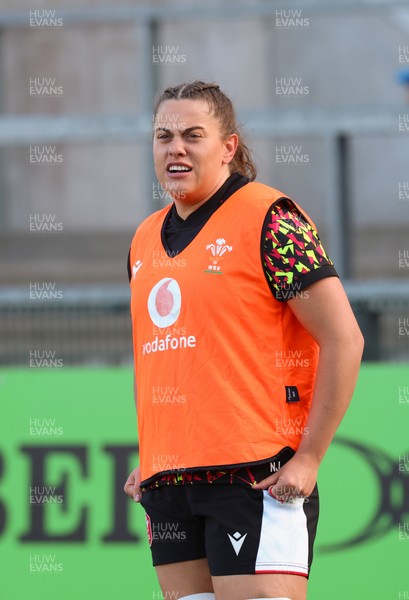 090526 - Ireland v Wales, 2026 Guinness Women’s 6 Nations - Natalia John of Wales during warm up