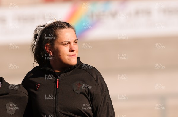 090526 - Ireland v Wales, 2026 Guinness Women’s 6 Nations - Natalia John of Wales after she leads the team out on potentially her 50th cap