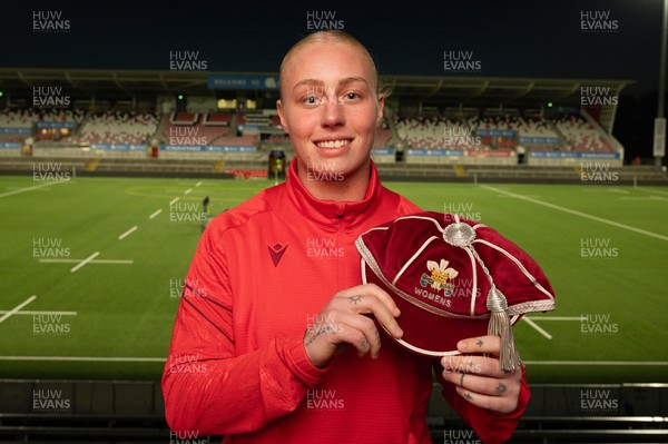 090526 - Ireland v Wales, 2026 Guinness Women’s 6 Nations - Nikita Prothero of Wales with her first cap