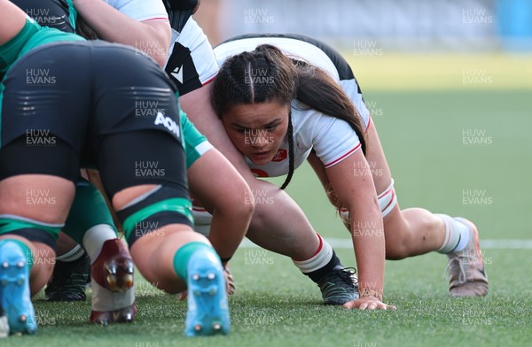 090526 - Ireland v Wales, 2026 Guinness Women’s 6 Nations - Jorja Aiono of Wales