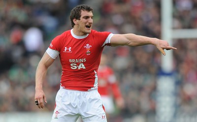 13.03.10 - Ireland v Wales - RBS Six Nations 2010 - Sam Warburton of Wales. 