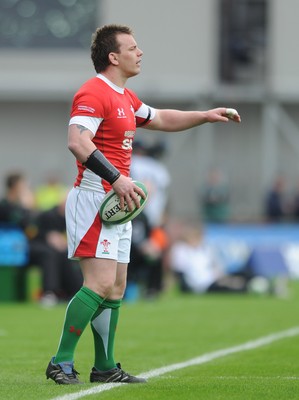 13.03.10 - Ireland v Wales - RBS Six Nations 2010 - Matthew Rees of Wales. 