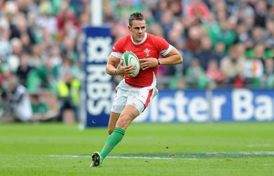 13.03.10 - Ireland v Wales - RBS Six Nations 2010 - Lee Byrne of Wales 