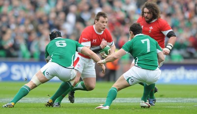 13.03.10 - Ireland v Wales - RBS Six Nations 2010 - Matthew Rees of Wales 