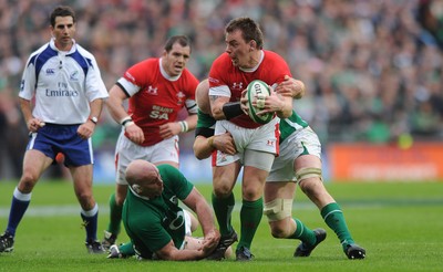13.03.10 - Ireland v Wales - RBS Six Nations 2010 - Matthew Rees of Wales 