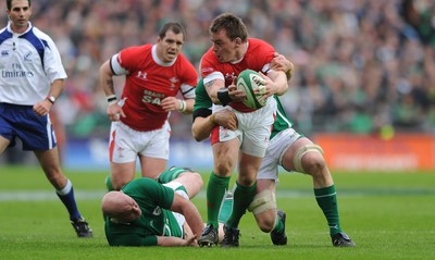 13.03.10 - Ireland v Wales - RBS Six Nations 2010 - Matthew Rees of Wales 