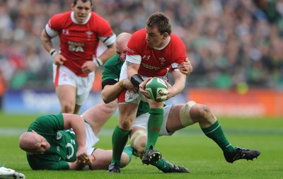 13.03.10 - Ireland v Wales - RBS Six Nations 2010 - Matthew Rees of Wales 