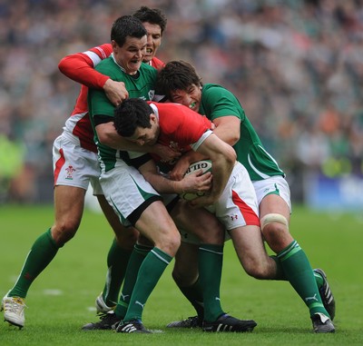 13.03.10 - Ireland v Wales - RBS Six Nations 2010 - Stephen Jones of Wales 