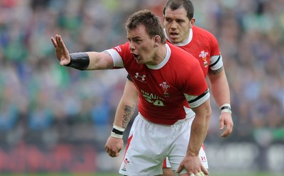 13.03.10 - Ireland v Wales - RBS Six Nations 2010 - Matthew Rees of Wales 