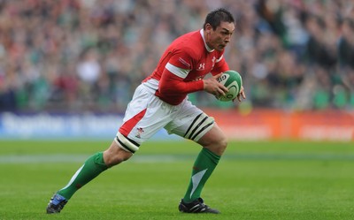 13.03.10 - Ireland v Wales - RBS Six Nations 2010 - Gareth Delve of Wales 