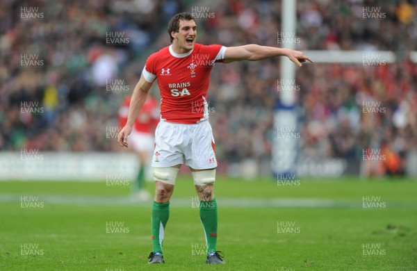 13.03.10 - Ireland v Wales - RBS Six Nations 2010 - Sam Warburton of Wales. 
