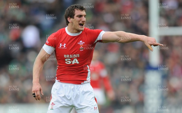 13.03.10 - Ireland v Wales - RBS Six Nations 2010 - Sam Warburton of Wales. 