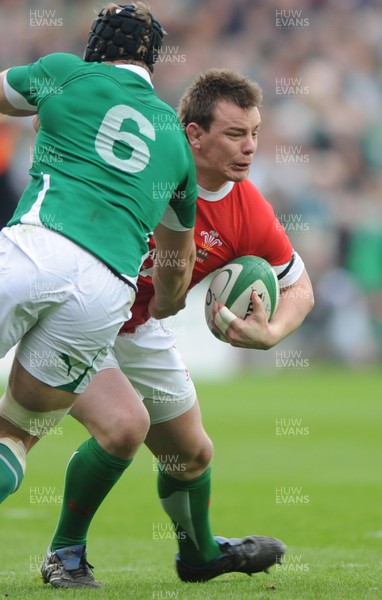 13.03.10 - Ireland v Wales - RBS Six Nations 2010 - Matthew Rees of Wales 
