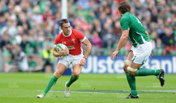 13.03.10 - Ireland v Wales - RBS Six Nations 2010 - Lee Byrne of Wales 