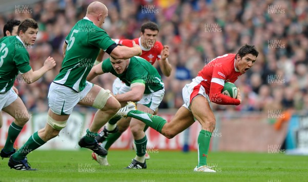 13.03.10 - Ireland v Wales - RBS Six Nations 2010 - James Hook of Wales 