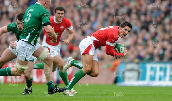 13.03.10 - Ireland v Wales - RBS Six Nations 2010 - James Hook of Wales 