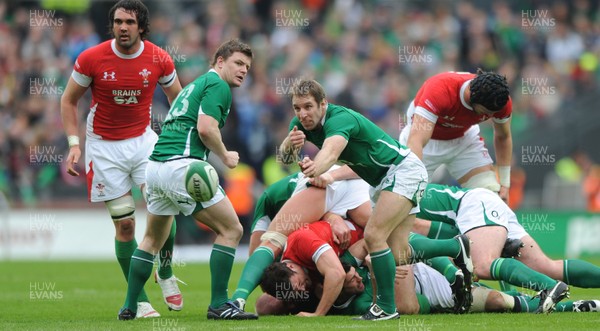 13.03.10 - Ireland v Wales - RBS Six Nations 2010 - Tomas O'Leary of Ireland 