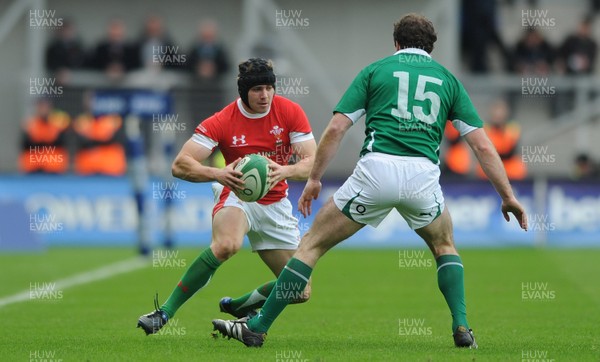 13.03.10 - Ireland v Wales - RBS Six Nations 2010 - Leigh Halfpenny of Wales 