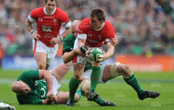 13.03.10 - Ireland v Wales - RBS Six Nations 2010 - Matthew Rees of Wales 