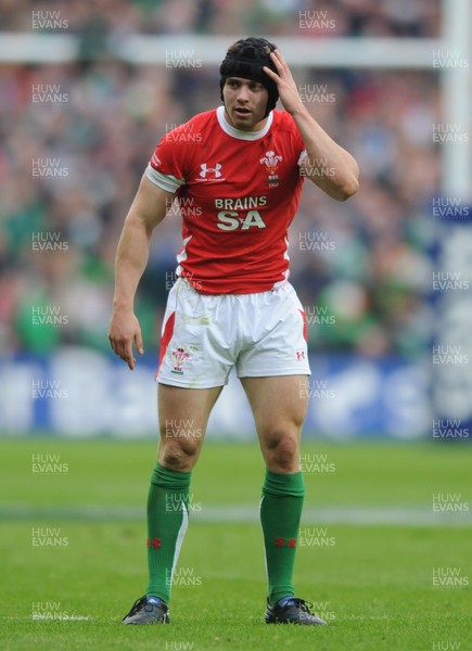 13.03.10 - Ireland v Wales - RBS Six Nations 2010 - Leigh Halfpenny of Wales 