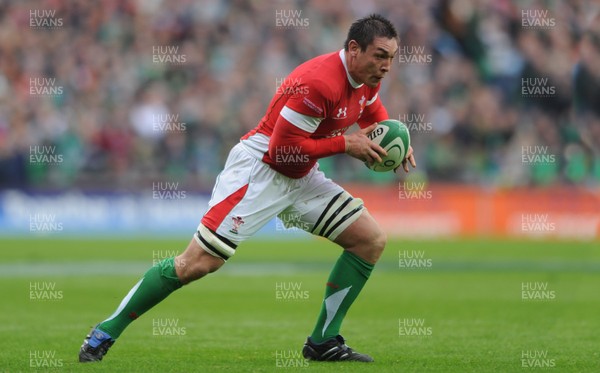 13.03.10 - Ireland v Wales - RBS Six Nations 2010 - Gareth Delve of Wales 