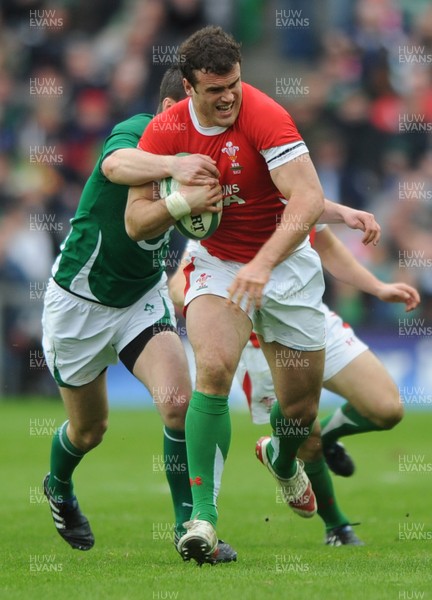 13.03.10 - Ireland v Wales - RBS Six Nations 2010 - Jamie Roberts of Wales 