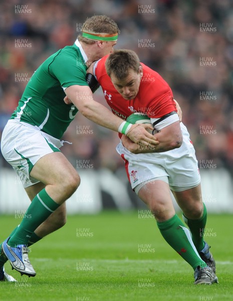 13.03.10 - Ireland v Wales - RBS Six Nations 2010 - Matthew Rees of Wales 