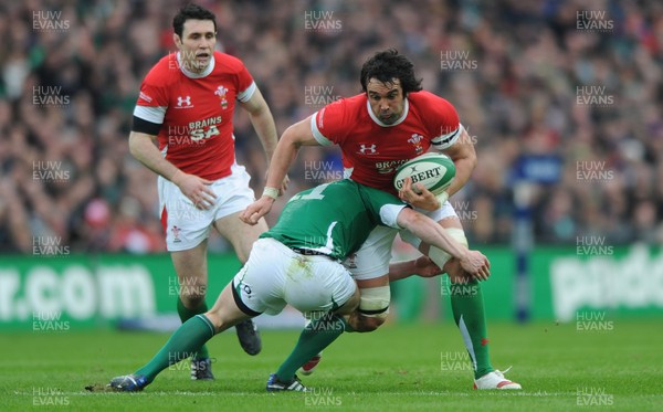 13.03.10 - Ireland v Wales - RBS Six Nations 2010 - Jonathan Thomas of Wales 
