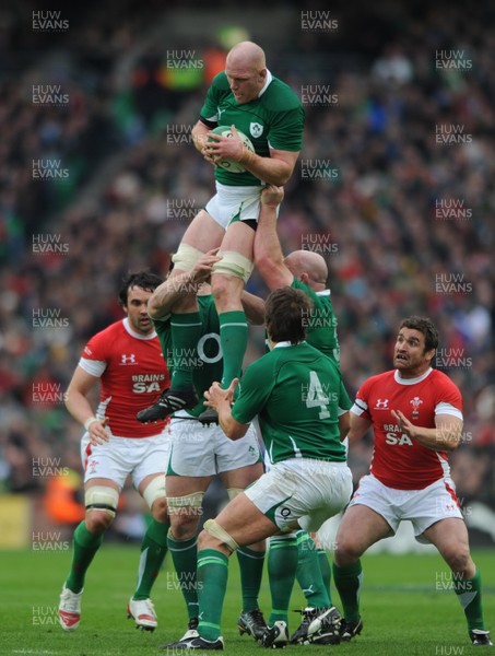13.03.10 - Ireland v Wales - RBS Six Nations 2010 - Paul O'Connell of Ireland 