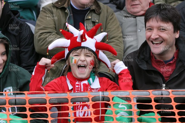 13.03.10 Ireland v Wales... Welsh fans at Croke Park... 