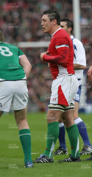 13.03.10 Ireland v Wales... Wales Gareth Delve. 