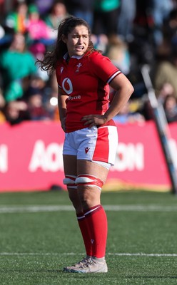 130424 - Ireland  v Wales, Guinness Women’s 6 Nations - Gwennan Hopkins of Wales