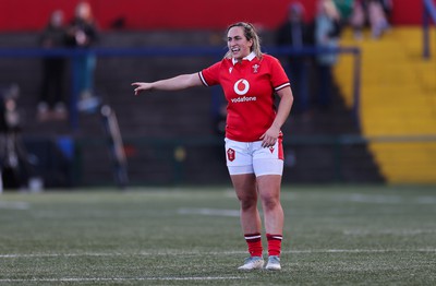 130424 - Ireland  v Wales, Guinness Women’s 6 Nations - Courtney Keight of Wales