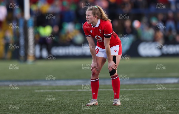 130424 - Ireland  v Wales, Guinness Women’s 6 Nations - Carys Cox of Wales 