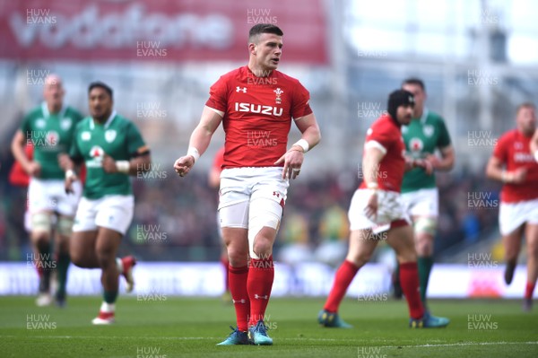 240218 - Ireland v Wales - NatWest 6 Nations 2018 - Scott Williams of Wales