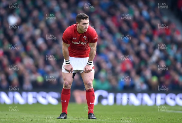 240218 - Ireland v Wales - NatWest 6 Nations 2018 - George North of Wales