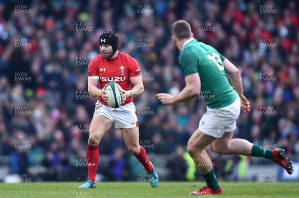 240218 - Ireland v Wales - NatWest 6 Nations 2018 - Leigh Halfpenny of Wales