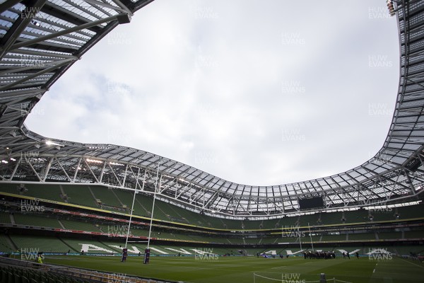 240218 - Ireland v Wales - Natwest 6 Nations - General View of the Aviva Stadium