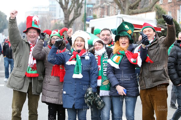 240218 - Ireland v Wales - Natwest 6 Nations - Fans