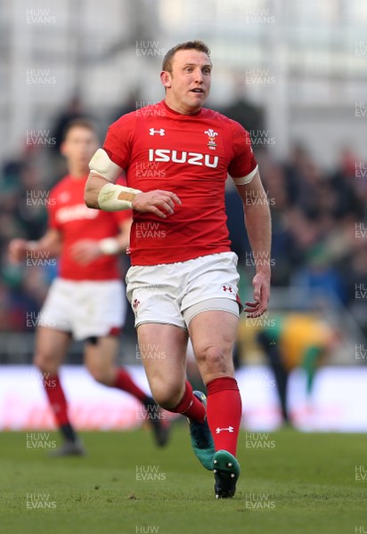 240218 - Ireland v Wales - Natwest 6 Nations - Hadleigh Parkes of Wales