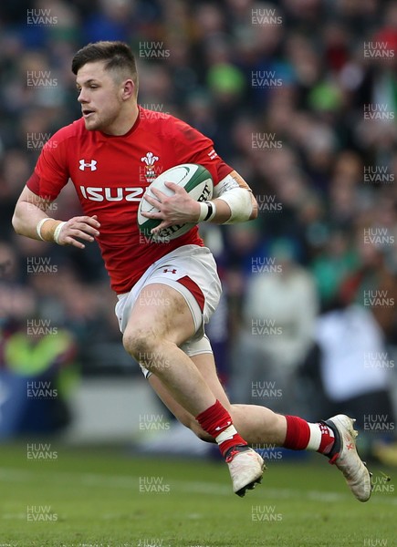 240218 - Ireland v Wales - Natwest 6 Nations - Steff Evans of Wales