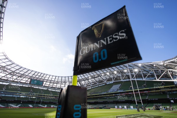 240224 - Ireland v Wales - Guinness 6 Nations Championship - General View of the Aviva Stadium