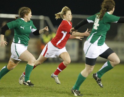 03.02.12 - Ireland Women v Wales Women - Women's Six Nations.Adi Taviner of Wales.