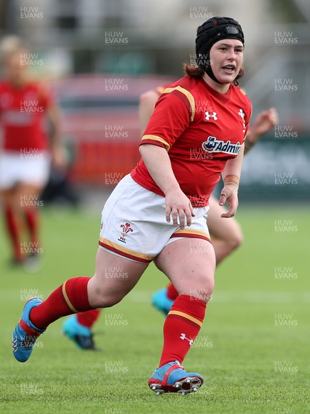 060216 - Ireland Women v Wales Women - RBS 6 Nations - Megan York of Wales