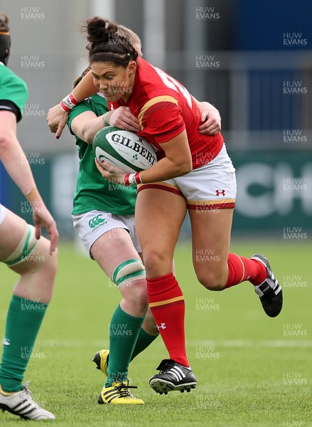 060216 - Ireland Women v Wales Women - RBS 6 Nations - Gemma Rowland of Wales