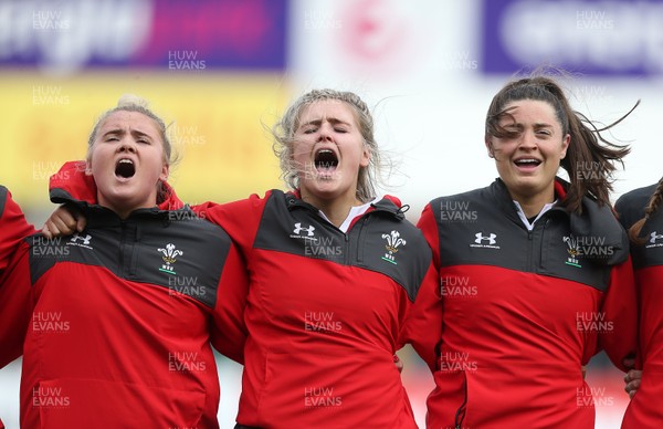 090220 - Ireland Women v Wales Women - Women's 6 Nations Championship - Alex Callender of Wales