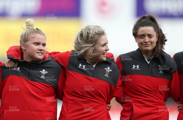 090220 - Ireland Women v Wales Women - Women's 6 Nations Championship - Alex Callender of Wales